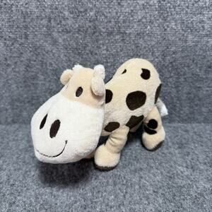 Large Headed H & M Toddler Kids Cow Plush Stuffed Animal Toy Rare Collab White